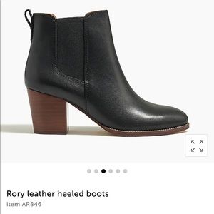 JCrew Rory Leather Boots